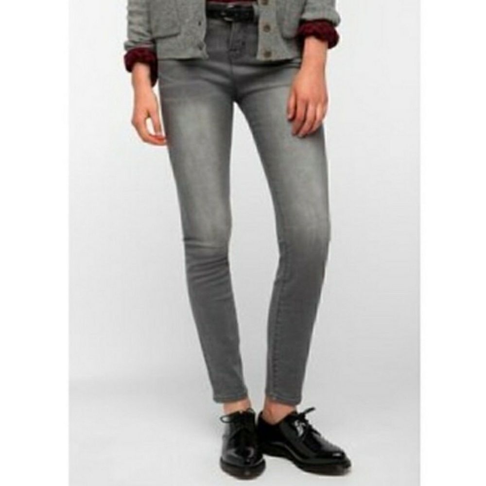 BDG Urban Outfitters Mid Rise Grey Skinny Jeans